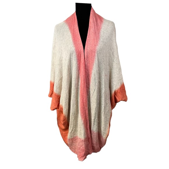 Roberta Roller Rabbit Roberta Freymann Cashmere Ombre Topper Cardigan One Size - Picture 1 of 5